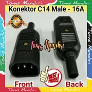C14 Male Connector - 16 Ampere (C14 Male Socket)