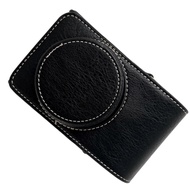 concon Digital Camera Protective Case PU Leather Storage Bag with Removable Shoulder Strap Compatibl