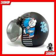 BOGO HELMET FOR ADULTS WITH DORAEMON CHARACTERS DORAEMON KISS ME CHARACTER HELMET