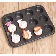 112 Cups Nonstick Cupcake Molder Pan Carbon Steel Japanese Cheesecake Muffin cupcake molder tray