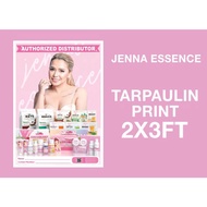 TARPAULIN PRINT 2X3FT JENNA ESSENCE