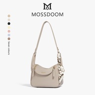 MOSSDOOM Women's Bag Zenith Bag Fashionable Korean Version Shoulder Bag Bring A Beautiful Scarf