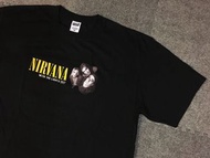 NIRVANA WITH THE LIGHTS OUT 80’s Classic Vintage Tour Band T-Shirt Tee