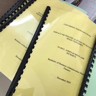 COMB BINDING/TAPE BINDING / PERFECT BINDING / RING BINDING