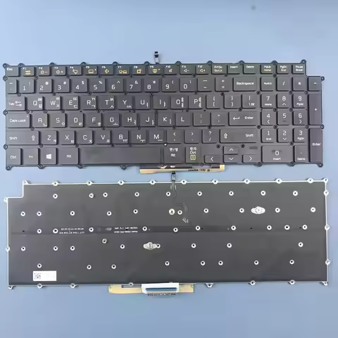 Korean Backlit Keyboard For LG Gram LG 17Z90N-V -N 17U70P 17U70P-P 17UD70P Series