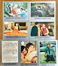 JAMES BOND 007 CARD 詹姆斯龐德007電影故事卡7張