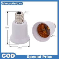 Lu E17 Lamp Soet E17 to E27 LED Halogen CFL Light Bulb Lamp Adapter tinhj