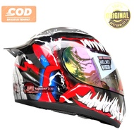 Helm Full Face  Rider Venom Modif Paket Ganteng