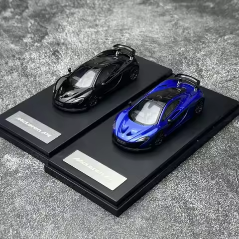 Diecast 1/64 Size LCD FOR McLaren P1 Model Car McLaren Alloy Car Model Toys Boys Gift Collection Dis