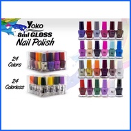 ✻ ◴ ▥ YOKO NAIL POLISH SET 24PCS 8ML