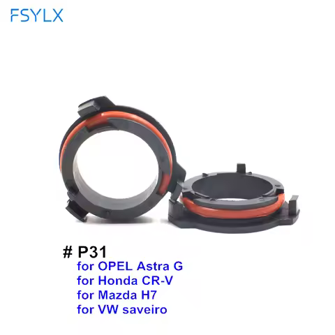 FSYLX H7 LED Adapter For OPEL Astra G for Honda CR-V Car H7 LED Headlight Bulbs Adapter Base Holder 
