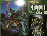 bandai 超合金 可動戰士 gd-26 ms-06 zaku 1/144 scale