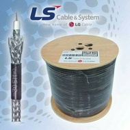 Kabel Rg6 + Power Ls Korea Untuk Cctv 1 Roll 300 Meter Tbk