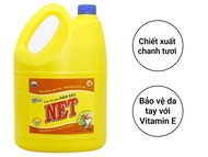 [Freeship] Nước Rửa Chén NET Đậm Đặc Hương Chanh Can 4kg