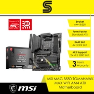 MSI MAG B550 Tomahawk MAX WIFI DDR4 AM4 AMD ATX Motherboard
