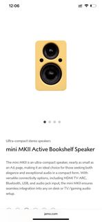 Jamo mini MKII Active Bookshelf 喇叭 全新行貨