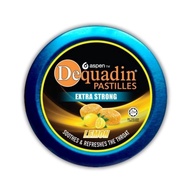 DEQUADIN PASTILLES EXTRA STRONG LEMON 46G