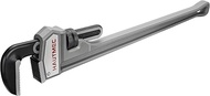 HAUTMEC 36 Inch Aluminum Straight Pipe Wrench, Heavy Duty Adjustable Plumbing Wrench, 4" Jaw Capacit