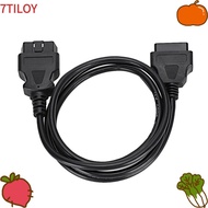 7TILOYSHOP OBD2 Extension Cable, 16 Pin Male to Female Diagnostic Adapter, Stable Plug & Play 5ft/1.
