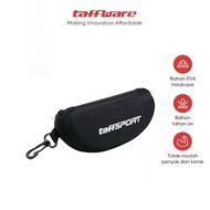 TaffSPORT Waterproof EVA Hardcase Eyeglass Case - Black Eva