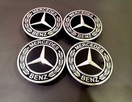 Mercedes Cap Original Size 75mm 1set(4pcs)/Rim Cap Mercedes Accessories W204 W205 W203 W211 W212 C20