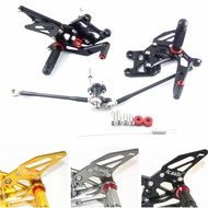 Motorcycle accessories CNC Adjustable Rear Set Rearset footrest For HONDA CBR600RR 2007 2008 Foot Re