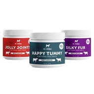 Super Value Pack 3 Dr. Formulas Shiba Happy Tummy Jolly Joints And Silky Fur Help The Digestive Syst