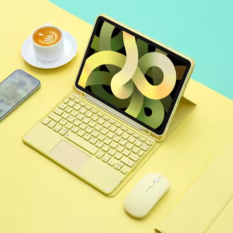 Magic keyboard Wireless Mouse For iPad Pro 11 Case 2025 M4 M3 Air 5 10.2 9th 11th Gen A16 cover Mini