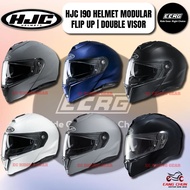 HJC I90 MODULAR FLIP UP HELMET | DOUBLE VISOR