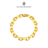 Lee Hwa Jewellery 916 Gold Intertwined Beads Bracelet