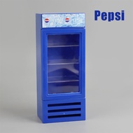 Kulkas Mini Mainan Anak Miniatur Kulkas Display Cooler Kulkas Toko Minuman Mini Fridge Refrigerator