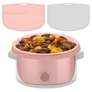 2 Pack Slow Cooker Liners - Reusable Cooker Divider (Grey+Pink)