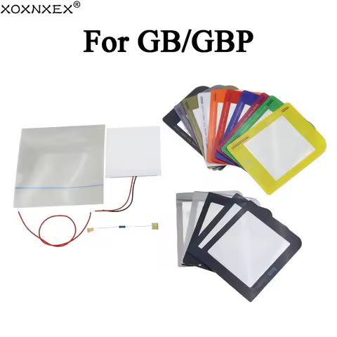 1Set For GB/GBP Backlit Mod Use Cool White LCD Panel To Light Up Screen Behind For Gameboy Pocket Re