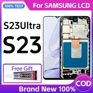 [Brand New]TFT LCD For SAMSUNG S23 Ultra/S23 With Frame Original Display Screen assembly replacement