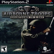 PS2 Airborne Troops Countdown To D-Day , CD game Playstation 2