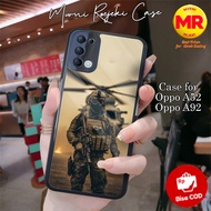 Casing Oppo A52 Army 02 Case Oppo A92 Kesing Hp Cassing Killau Hardcase Softcase Premium Glossy 2D