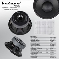 Speaker komponen 18 inch triple magnet betavo b18 v655 component v 655