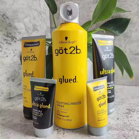 35g/170g Got 2b Glued Strong Waterproof For Wig Adhesives Dege Control Gel Glued Spray120ml For Clos