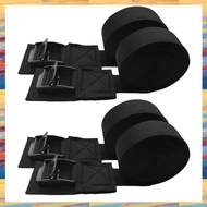 4Pcs Outdoor Lashing Tie Strap Surfboard Kayak Roof Rack Cam Buckle Rope Tie Down Top Rack Belt for 
