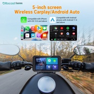 OTTOCAST C6 Motorcycle Display Wireless CarPlay Android Auto Waterproof 5.0 inch Touch Screen GPS