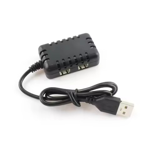 2 IN 1 7.4V 1000Mah x 2 XH-3P Quick USB Charger for Wltoys 144001 124019 12428 284131 K989 K969 XK K
