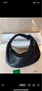 全新Bottega Veneta bv JODIE small 小號編織 皮革 餃子包手拿包 中號 女款 黑色600263VCPP01229
