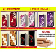 1-DOOR FRIDGE STICKERS, 2-DOOR FRIDGE STICKERS, FRIDGE WALLPAPER