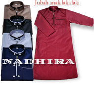 baju jubah anak laki-laki motif kancing terlaris usia 1-11 tahun, NBL1