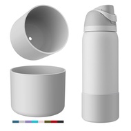 Silicone Boot for Owala Water Bottle 24 oz 32 oz 40 oz, 2PCS Anti-Slip Protective Sleeve for FreeSip