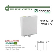 DOCASA PP MID LEVEL CISTERN PUSH BUTTON P2