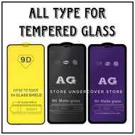 Tecno Pova 2/3/4/Neo/Spark 7T/8C/8P/Camon 18P Anti Blue/Matte/Clear Tempered Glass Screen Protector