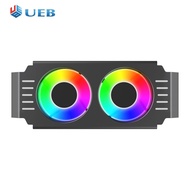 4Pin หม้อน้ำ RAM Pwm/ 5V 3Pin ARGB เรดิเอเตอร์ระบายความร้อนหน่วยความจำคอมพิวเตอร์1000-4500 + RPM พร้