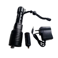 AloneFire 08-3 5mW Green Laser Pointer + Red Laser Pointer + Leitesi LED 4 Mode Magnetic focus led f