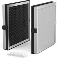 JF180 Replacement Filter Compatible with JF180 Air Purifier, H13 HEPA 3-Stage Filtration System, 2 F